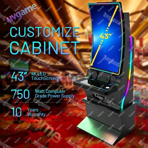 43″ Curved Upright Skill Game Machine with Dragon