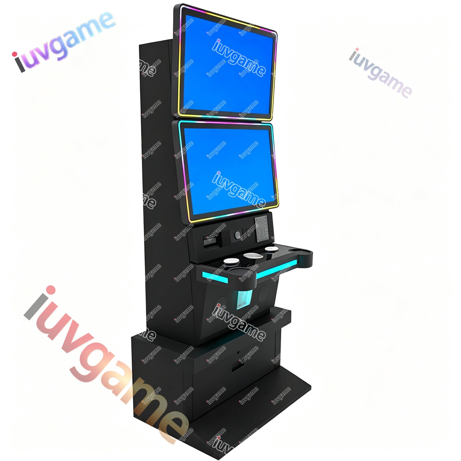 27″ Dual-screen Skill Game Machine with Duo Fu Duo Cai, Model IUV-SGM-0677