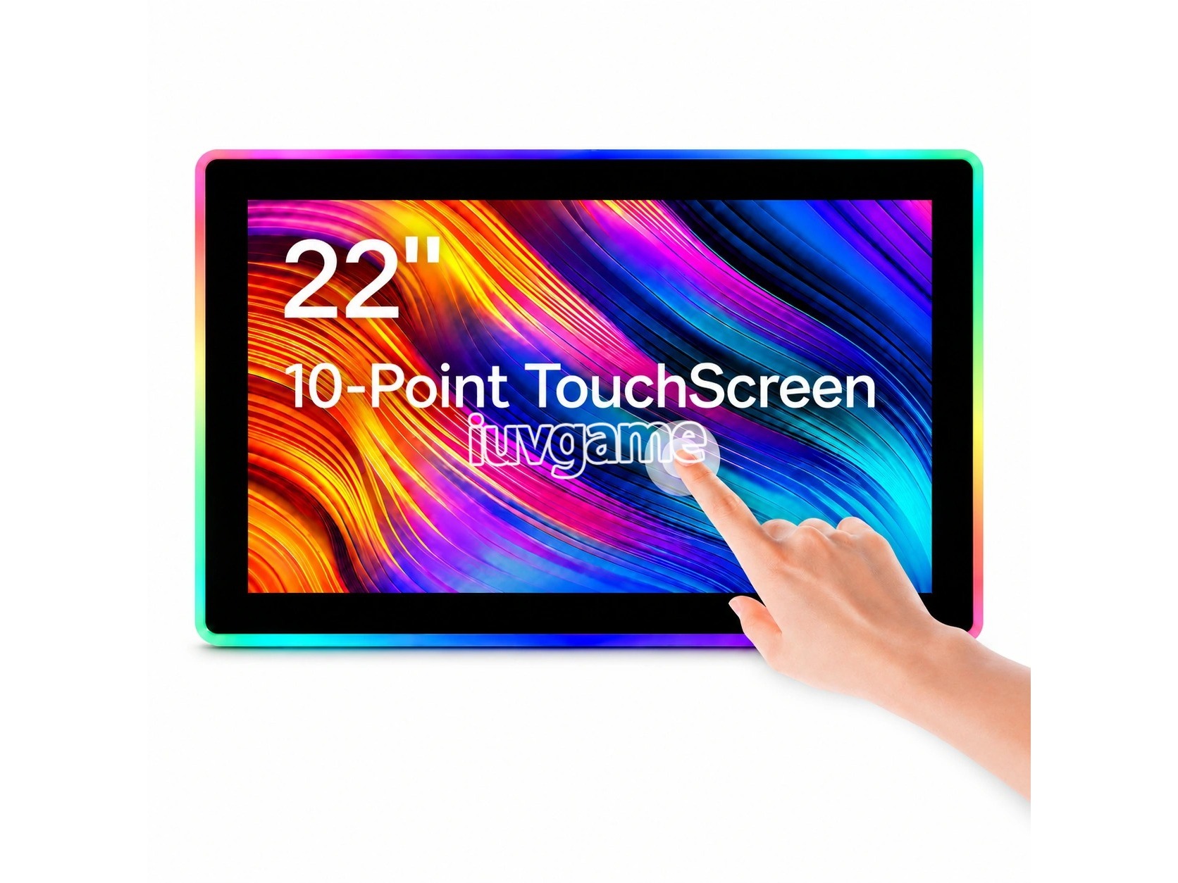 22″ LED Lighted Flat Touch Display