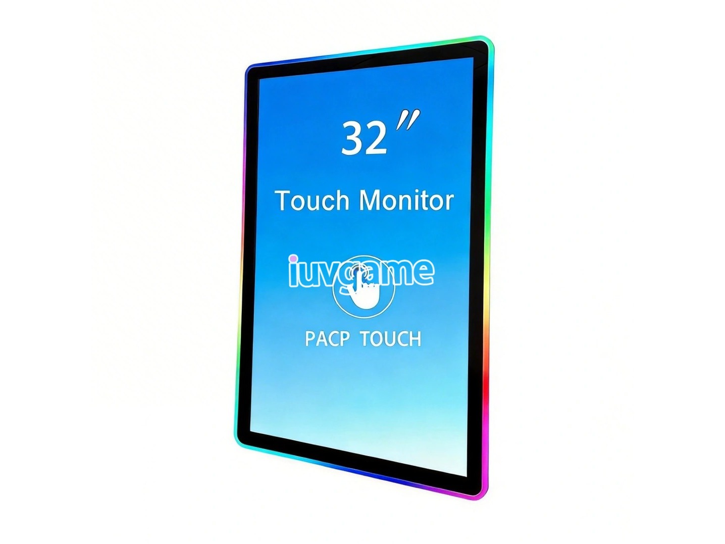 32″ LED Lighted Vertical Touch Display 2