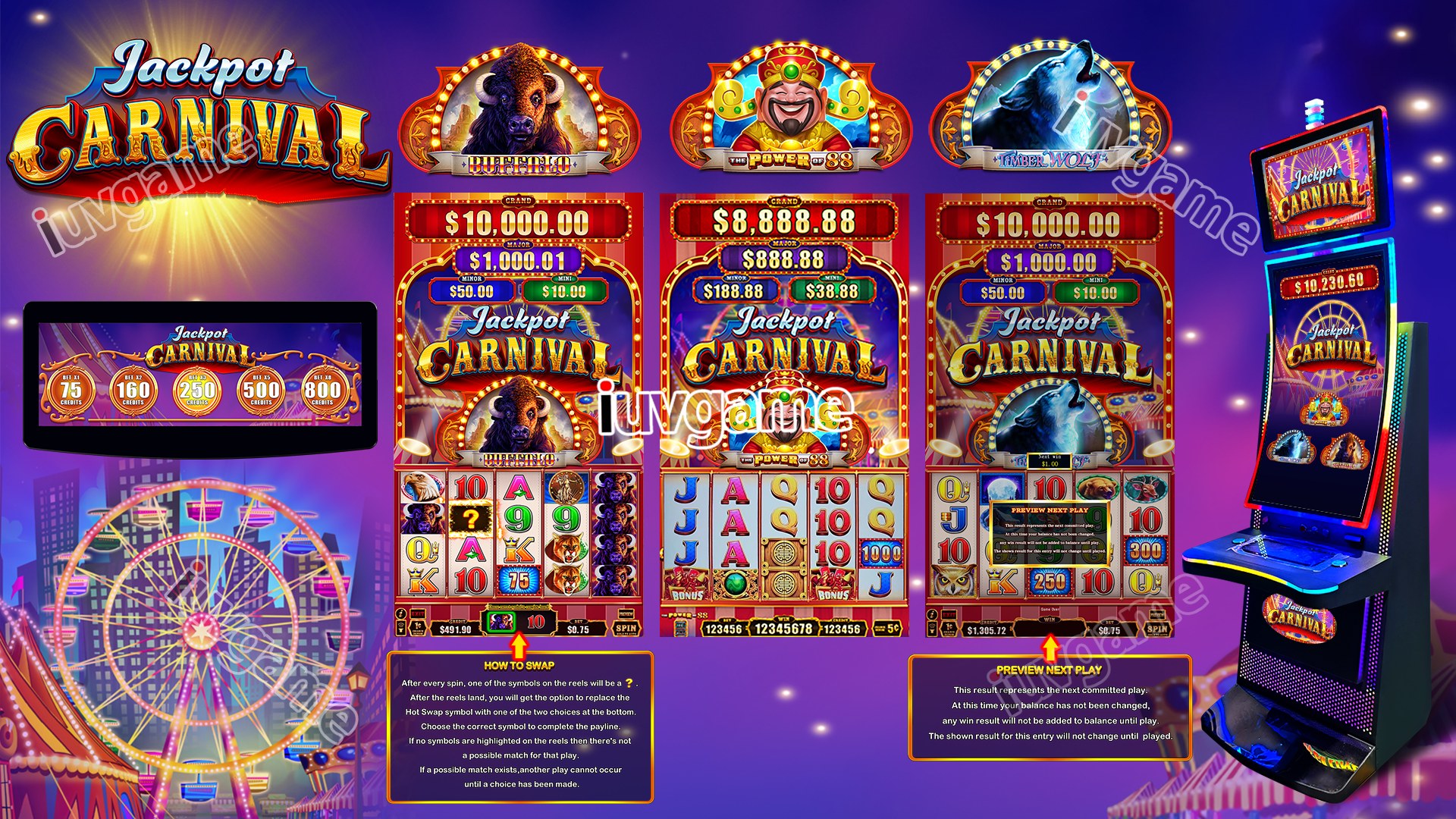 Jackpot Carnival 3in1